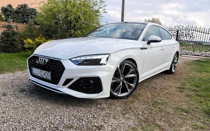 audi mazowieckie Audi A5 cena 139900 przebieg: 109974, rok produkcji 2020 z Żelechów